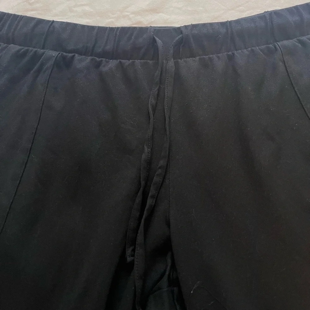 Lucky Brand Pajama Pants Black Soft Drawstring Pockets XL